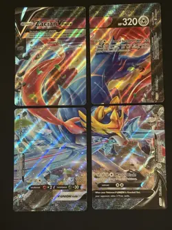 Zacian V-UNION [Set of 4] SWSH: Sword & Shield Promo Cards Holo - Image 1