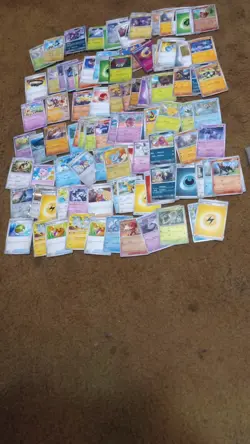 350+Pokemon Scarlet & Violets Ascended Heroes ETB Card Lot W/(Holder,Dice & Box) - Image 2