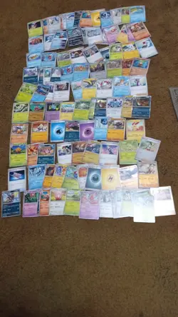 350+Pokemon Scarlet & Violets Ascended Heroes ETB Card Lot W/(Holder,Dice & Box) - Image 3