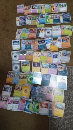 350+Pokemon Scarlet & Violets Ascended Heroes ETB Card Lot W/(Holder,Dice & Box) - Image 4