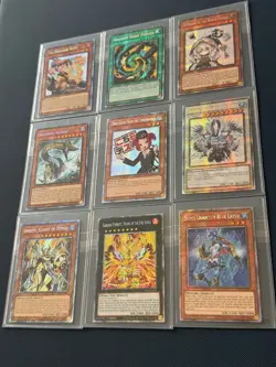 Lot 10 Yugioh! Rarity Collection V (5) Starlight Rare Card Trishula Garunix Nm-M - Image 1