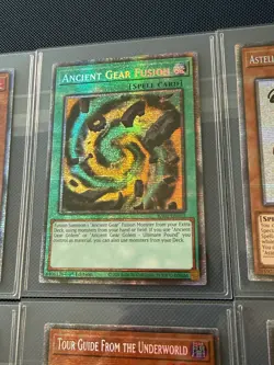 Lot 10 Yugioh! Rarity Collection V (5) Starlight Rare Card Trishula Garunix Nm-M - Image 4