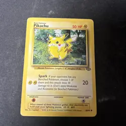 Pikachu 60/64 Pokemon Card Jungle Set Tcg D16 - Image 1