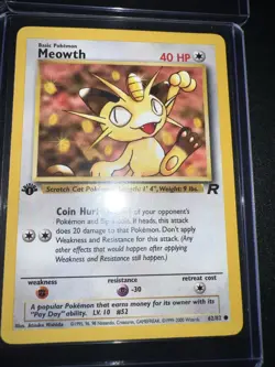 Pokemon Cards 1999 VTG. 1st Editions Magmar, Rattata, Meowth, Zubat, Ponyta, - Image 2