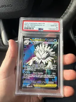 Mega Abomasnow EX Full Art Card 157/132 Evolutions PSA 10 Gem Mint Pokemon TCG - Image 1