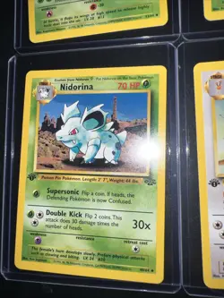 Vtg. 1st Ed. Pokemon Cards Dodrio, Exeggutor, Gloom, Parasect, Butterfree - Image 4