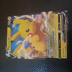 Pokemon Pikachu EX Promo Holo XY84 XY Jumbo Card - Image 1