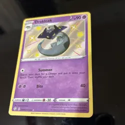 Pokemon TCG Drakloak Shiny Holo Card SV061/SV122 Shining Fates - Image 1