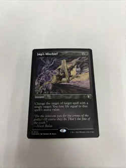 Imp’s Mischief Foil Etched Card #0514 MTG LP - Image 1
