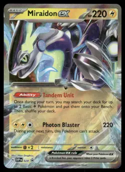 Miraidon ex Holo Promo SV: Scarlet & Violet Promo Cards 028 NM - Image 1