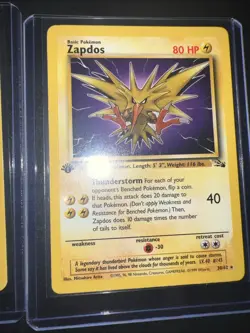 Pokemon Cards 1st Ed. 1999 Ghastly, Golem, Traveler, Zappos, Kabutops - Image 5