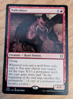 MTG Nalfeshnee, Commander Legends: Battle for Baldur's Gate NM - Image 1