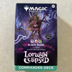 magic: the gathering commander deck blight curse. Lorwyn Eclipsed. New Sealed - Image 1