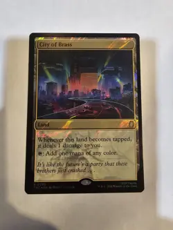 City of Brass (Surge Foil) Commander: Teenage Mutant Ninja Turtles Foil - Image 1