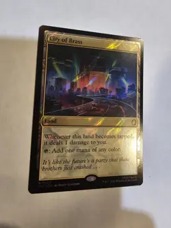 City of Brass (Surge Foil) Commander: Teenage Mutant Ninja Turtles Foil - Image 2