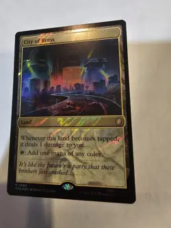 City of Brass (Surge Foil) Commander: Teenage Mutant Ninja Turtles Foil - Image 3