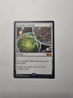 Crucible of Worlds Core Set 2019 Regular Magic the Gathering MTG - Image 1