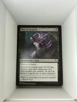 Vow of Torment - Commander Legends #159/361 MTG Magic The Gathering. A2 - Image 1