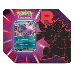 Pokemon Trading Card Game: Team Rocket Tin -RANDOM PRESALE SHIPS MID SEPT - Image 1