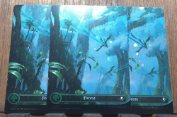MTG🌳 Forest ( Galaxy Foil - BORDERLESS ) Edge of Eternities NEAR MINT💕❤ - Image 2