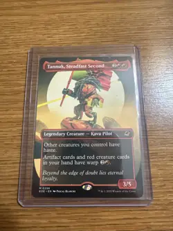 MTG Edge of Eternities TRIUMPHANT BORDERLESS M Tannuk, Steadfast Second #0296 - Image 1