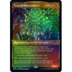 FOIL SOUL OF WINDGRACE (SHOWCASE) Dominaria United DMU Magic MTG MINT CARD - Image 1