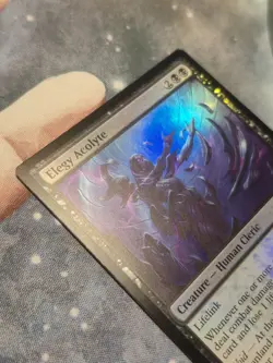 FOIL R 0097 Elegy Acolyte Rare Edge of Eternities MTG EOE Human Cleric Card - Image 3