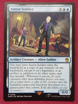 Magic The Gathering DOCTOR WHO RMS TITANIC artifact card MTG - Image 1