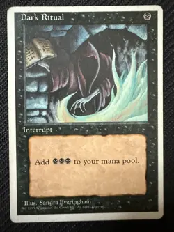 Dark Ritual MTG Core Set 4th Edition Regular - Image 1