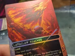 FOIL 0022 Lavaclaw Reaches Stellar Sights Edge of Eternities MTG Card Borderless - Image 2