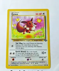 Pokemon TCG Eevee Jungle 51/64 Regular Unlimited Common - Uncirculated - Image 1