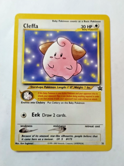 Pokemon TCG Cleffa Wizards Black Star Promos 31 Regular Promo - Uncirculated - Image 1