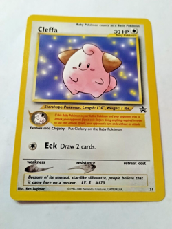 Pokemon TCG Cleffa Wizards Black Star Promos 31 Regular Promo - Uncirculated - Image 2