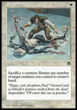 Scapegoat - Medium Play MTG Stronghold - Image 1