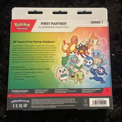 Pokemon TCG First Partner Illustration Collection Series 1 New Sealed - Image 2