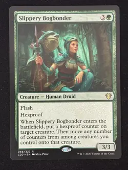 1x MTG Slippery Bogbonder - Commander 2020 (C20) #66 - Magic the Gathering - Image 1