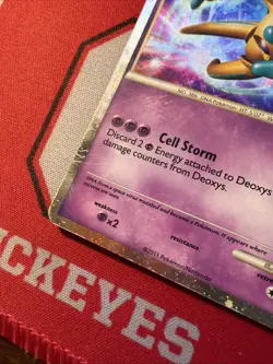 Pokemon Deoxys TCG Call of Legends SL1 Holo Rare MP/HP - Image 4