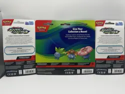 Pokemon Sealed 3 Pack Lot Journey Together Blisters+ Vileplume 3-Pack Promo Coin - Image 2