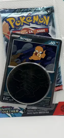 Pokemon Sealed 3 Pack Lot Journey Together Blisters+ Vileplume 3-Pack Promo Coin - Image 4
