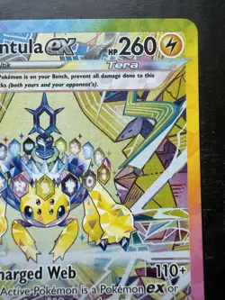 Pokemon Galvantula ex 168/142 Stellar Crown Special Illustration Rare (NM) - Image 3