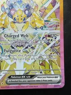 Pokemon Galvantula ex 168/142 Stellar Crown Special Illustration Rare (NM) - Image 5