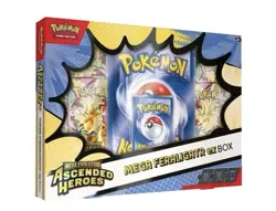 Pokemon TCG Ascended Heroes Mega Feraligatr Ex Box Preorder - Image 1