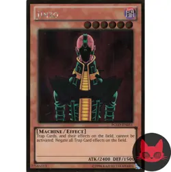 Yugioh Jinzo PGLD-EN051 Gold Rare NM - Image 1