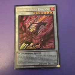 Bramble Rose Dragon DOOD-EN039 Yugioh Doom of Dimensions LP - Image 1