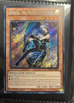 Yugioh! Spenta, the Magistus Sealer BPRO-EN098 Burst Protocol 1st Edition - Image 1
