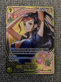 NICO ROBIN ALTERNATE ALT ART SP 2026 ONE PIECE HEROINES EDITION EB03-055 ENGLISH - Image 1