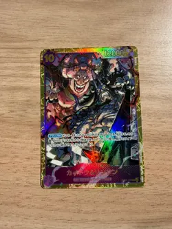 Kaido & Linlin OP08-119 Secret Rare Two Legends One Piece Foil Near Mint - Image 1