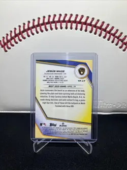 2025 Bowman's Best - Top Prospects Jesus Made #TP-17 Aqua Refractor /199 (RC) - Image 2