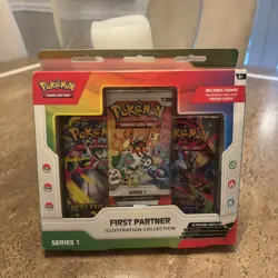 Pokemon TCG First Partner Illustration Collection Series 1 Brand New & Sealed - Image 1