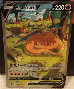Pokemon Card Charizard V SWSH260 Charizard Ultra Premium Collection Promo NM - Image 1
